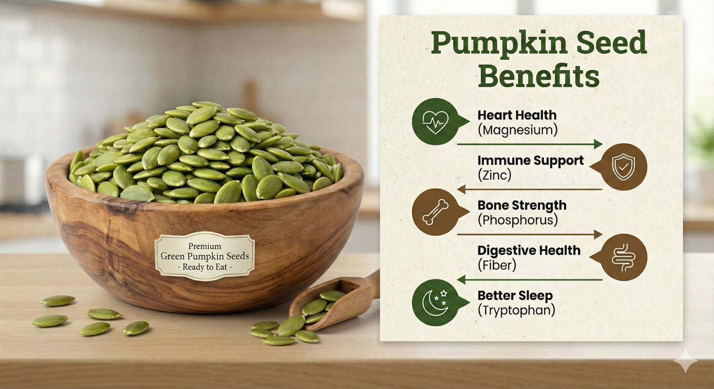 Premium pumpkin Seeds 400 Gm